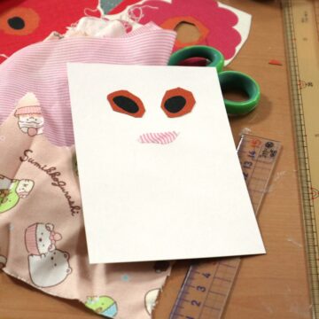 【リヴスタイルハウス】小学校で「壁紙を使ったコラージュづくり」の授業をしました