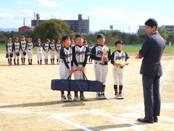 第11回リヴグループ杯争奪 秋季学童野球大会　開催報告